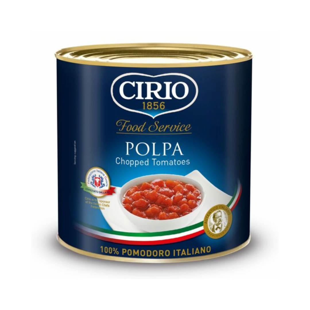 Chopped Tomatoes (Polpa/pulp) - CIRIO - 3kg