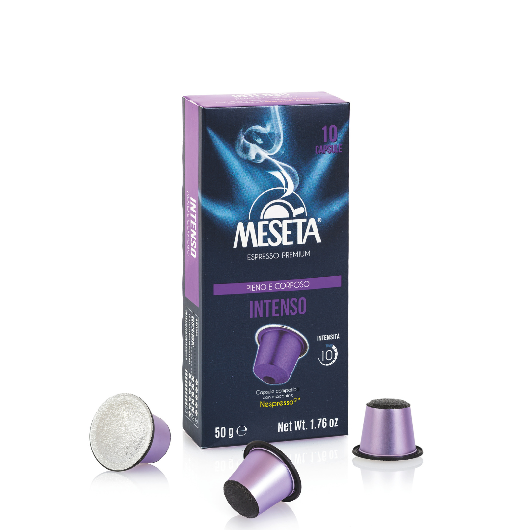 Aluminum Coffee Capsules - MESETA - Intenso - 50g
