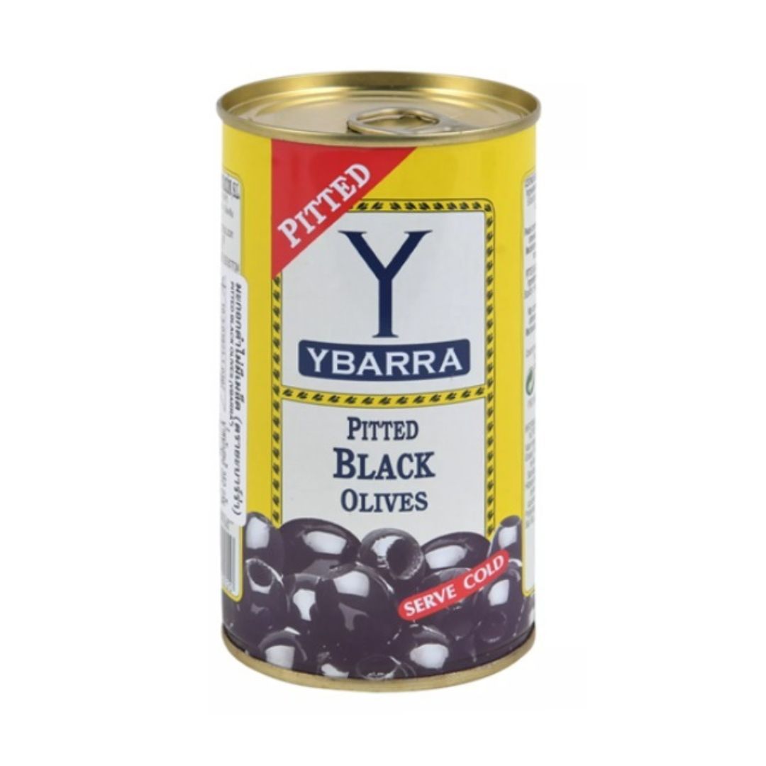 Pitted Black Olives - Ybarra - 350g