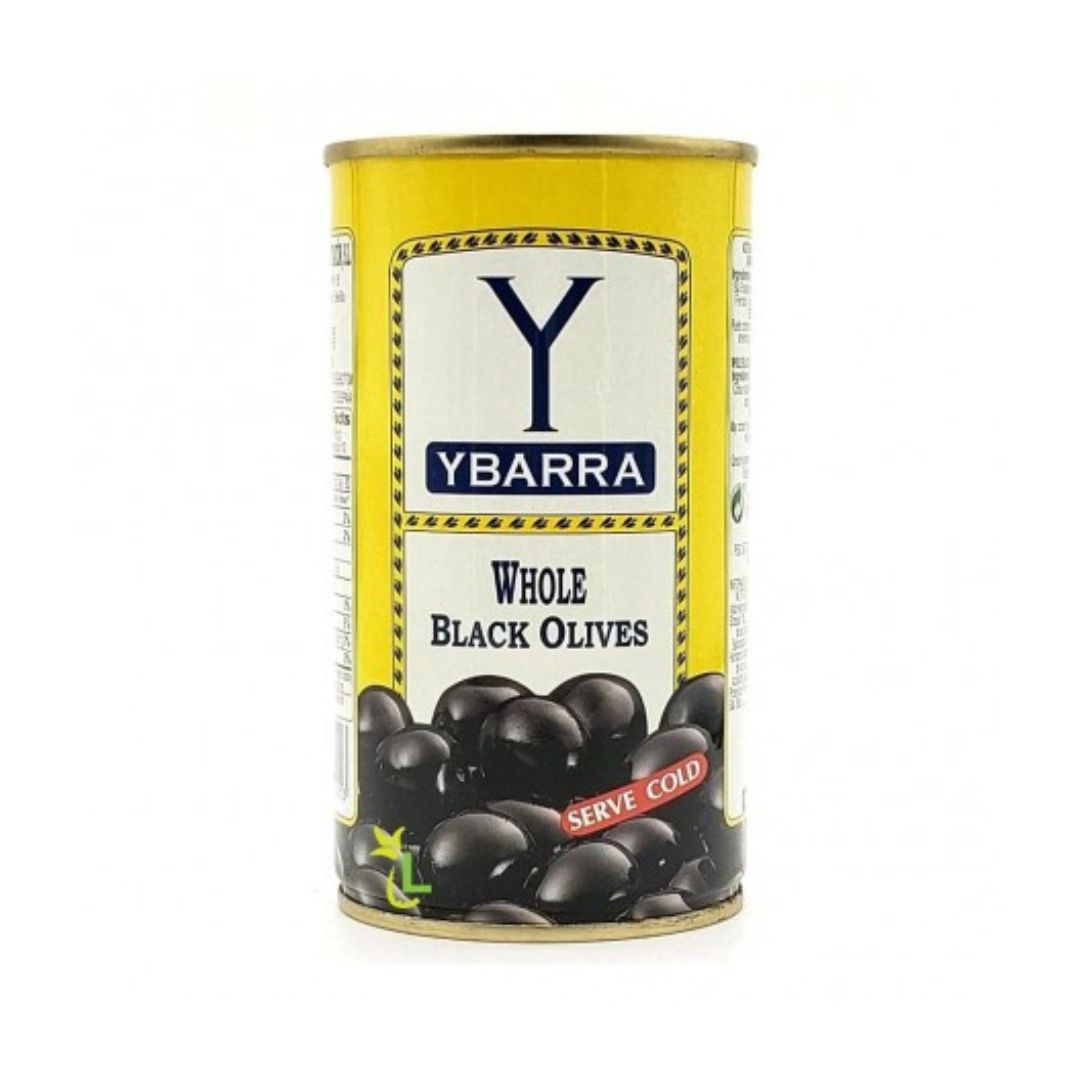 Plain Black Olives - Ybarra - 350g