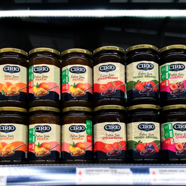Cirio Jams Display