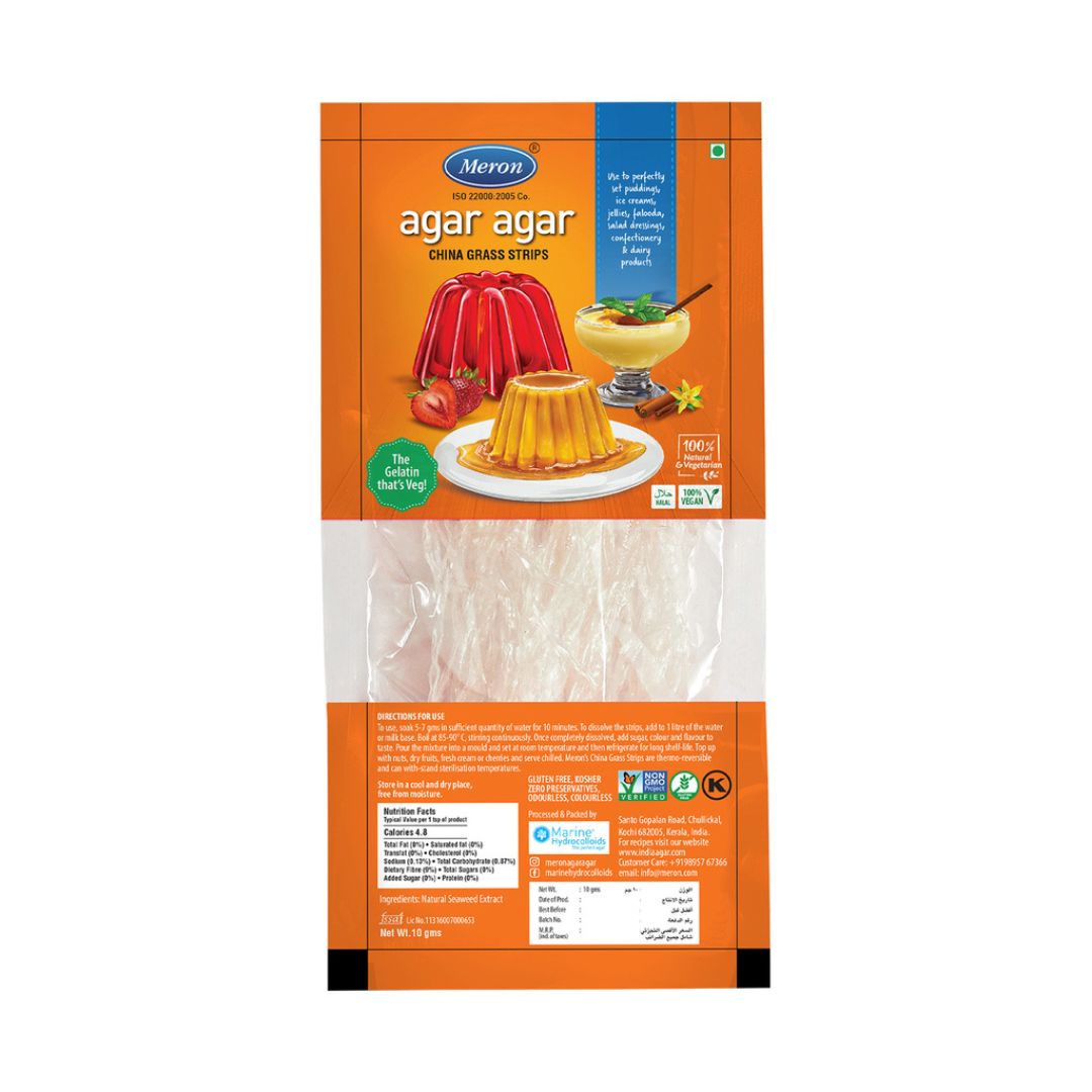 Agar Agar Strips - Meron - 10g