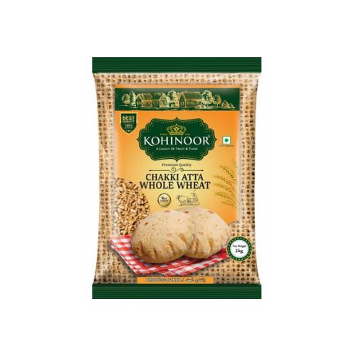 Whole Wheat Flour - Chakki Atta - Kohinoor - 2Kg